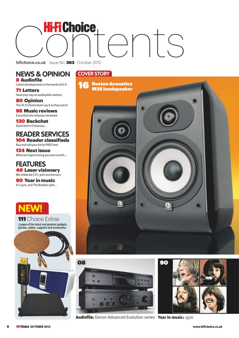 Hi-Fi Choice Preview Pages