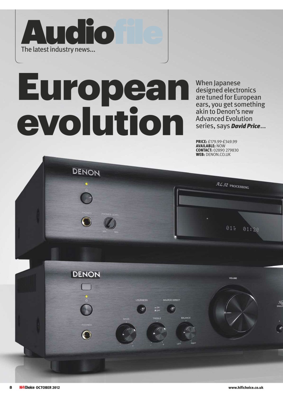 Hi-Fi Choice Preview Pages