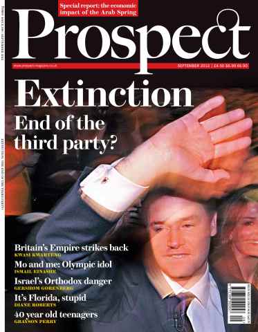 Prospect Magazine issue 198. September 2012