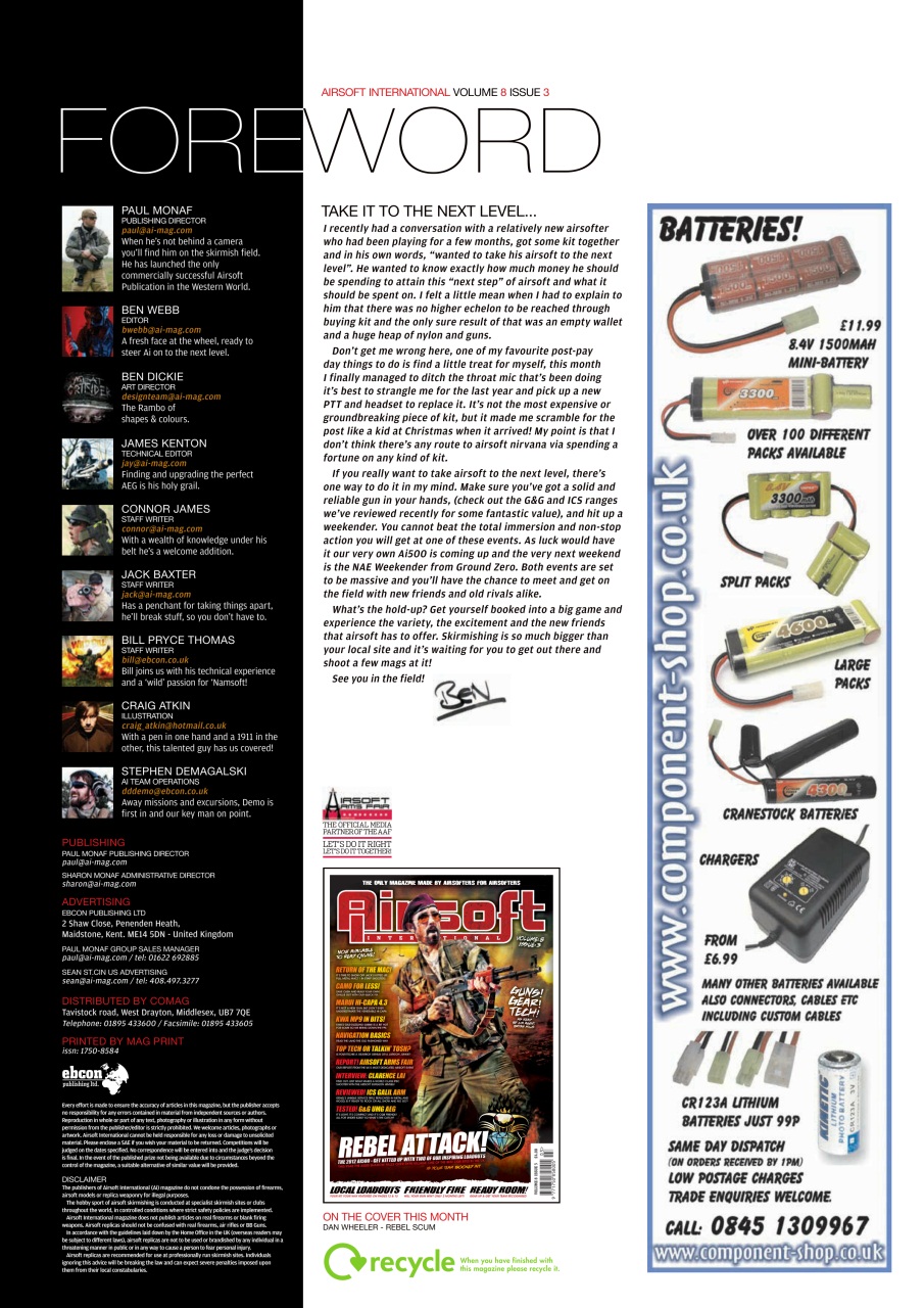 Airsoft International Preview Pages