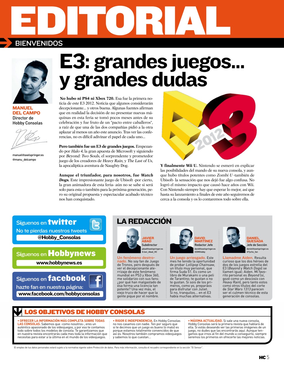 Hobby Consolas Preview Pages