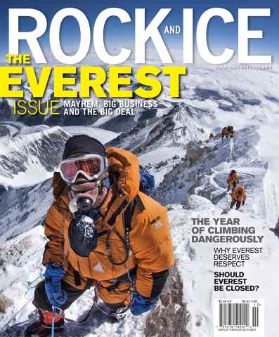 Rock and Ice issue October 2012