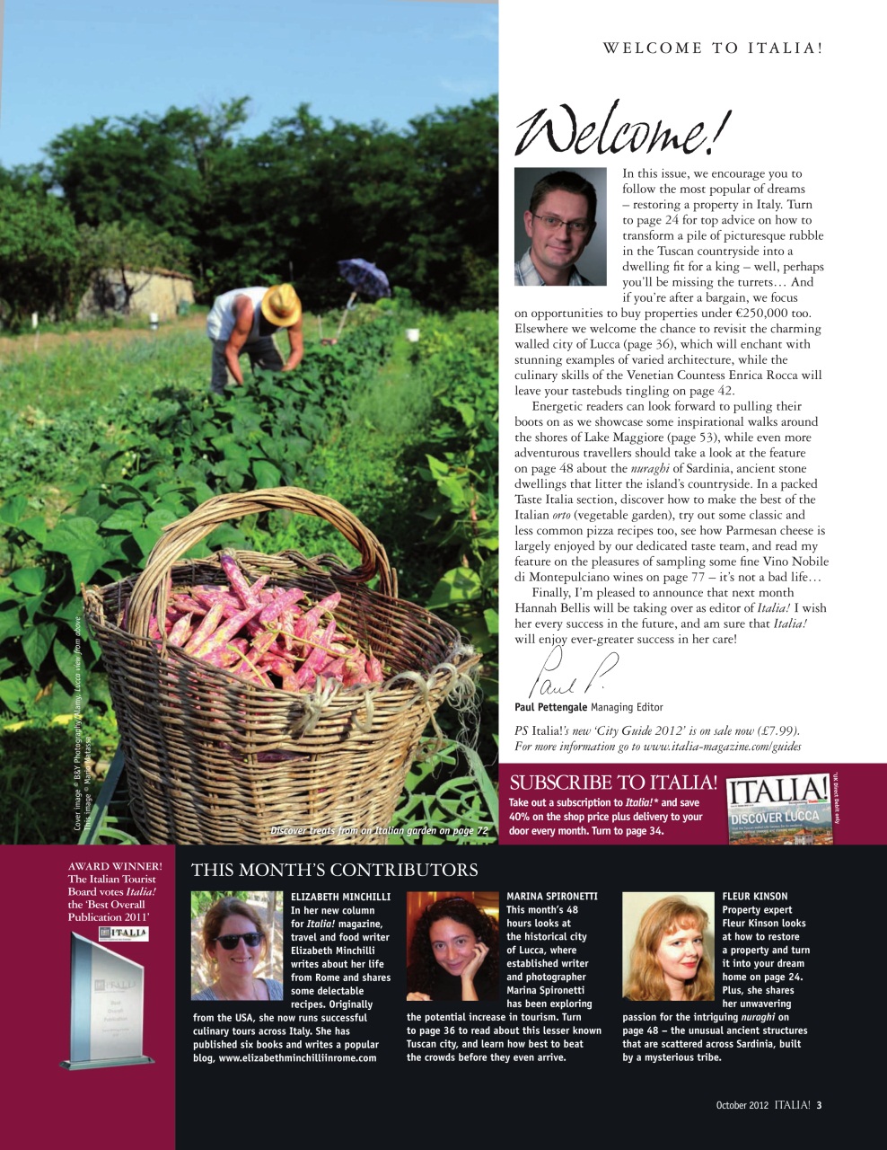 Italia! Preview Pages