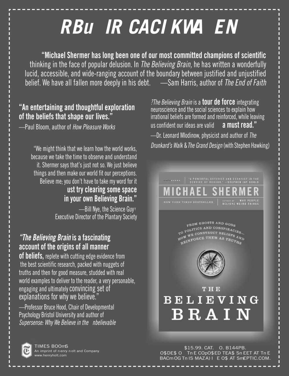 Skeptic Preview Pages