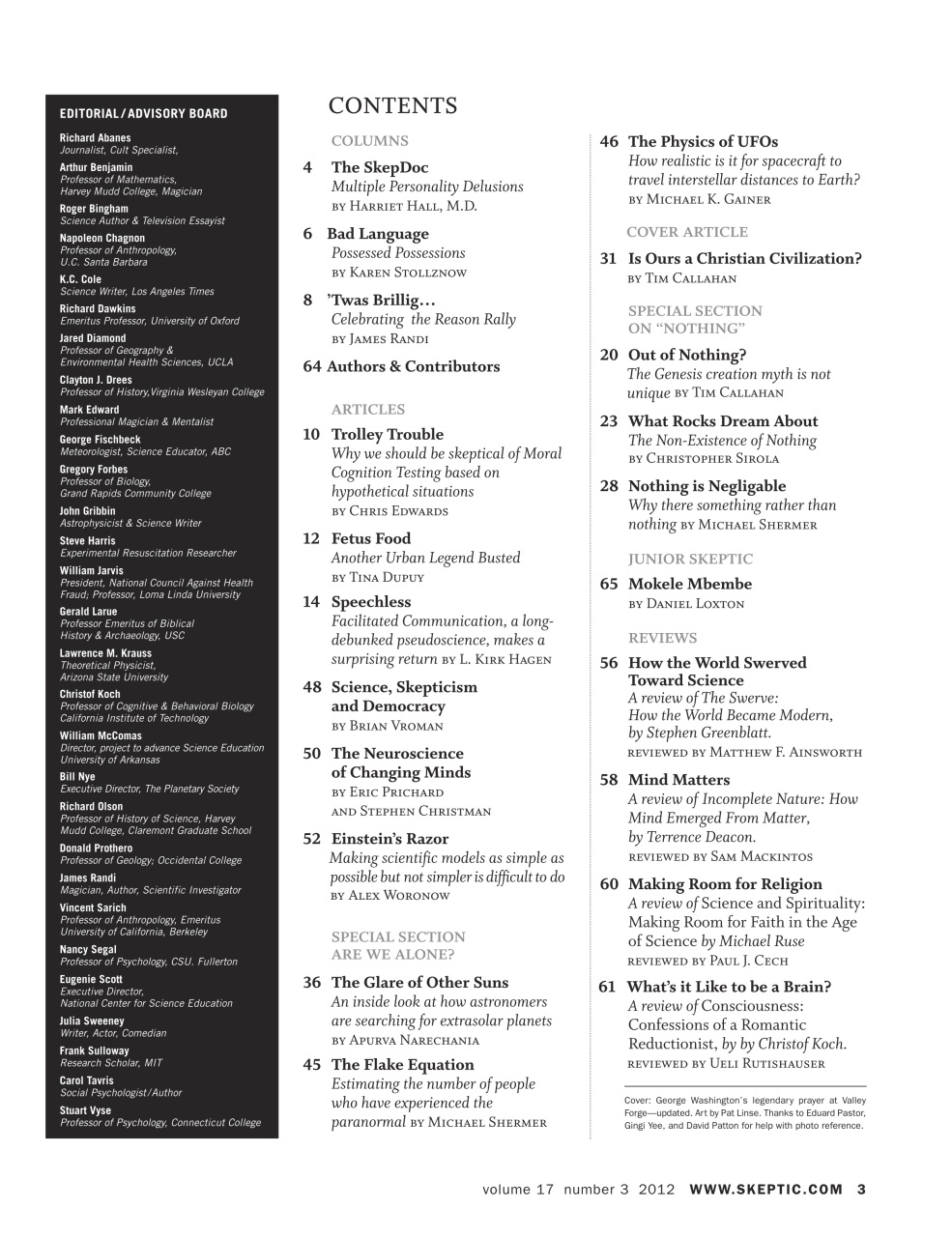 Skeptic Preview Pages