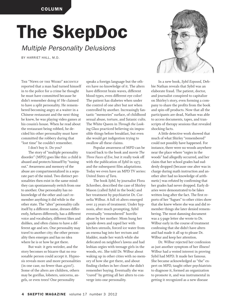 Skeptic Preview Pages