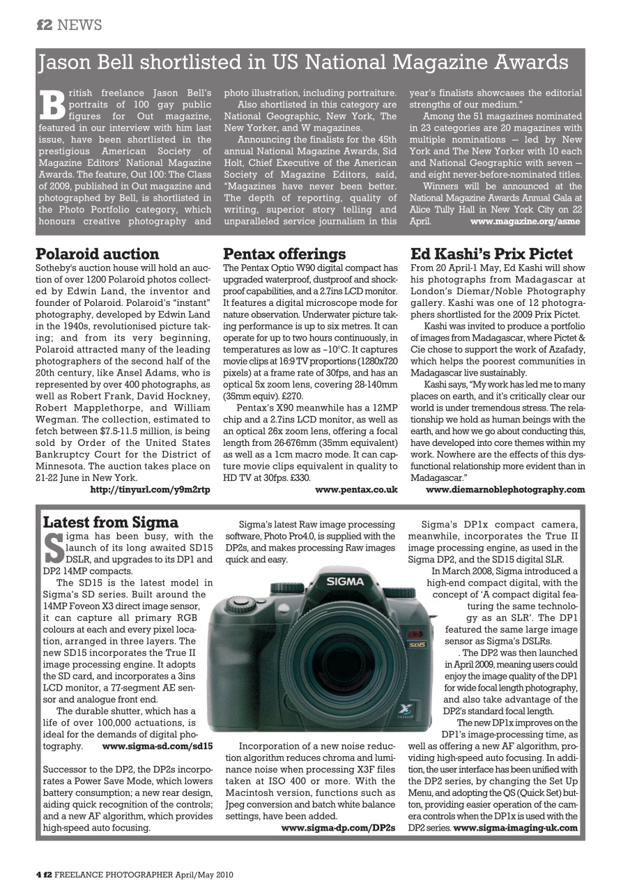 f2 Cameracraft Preview Pages