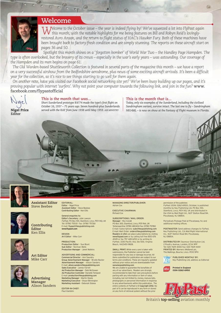 FlyPast Preview Pages