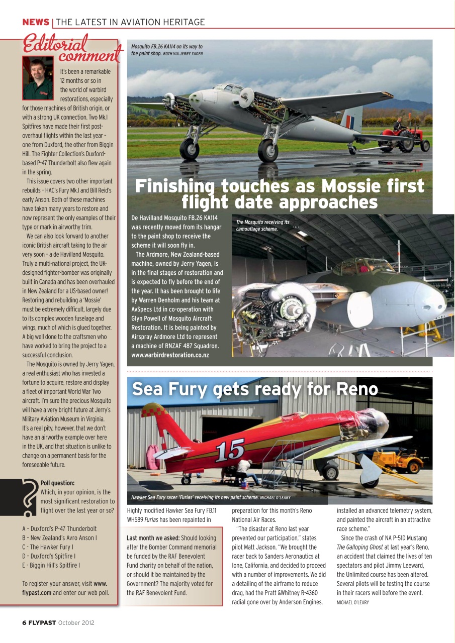 FlyPast Preview Pages
