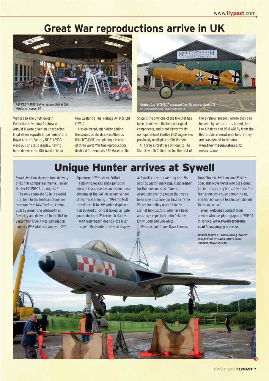 FlyPast Preview Pages