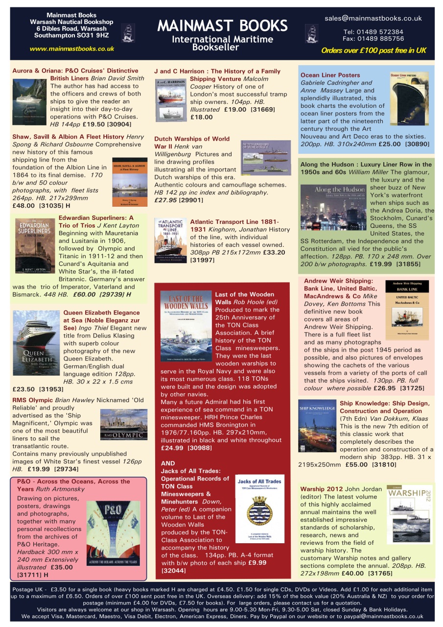 Ships Monthly Preview Pages