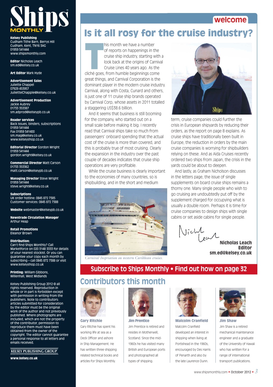 Ships Monthly Preview Pages