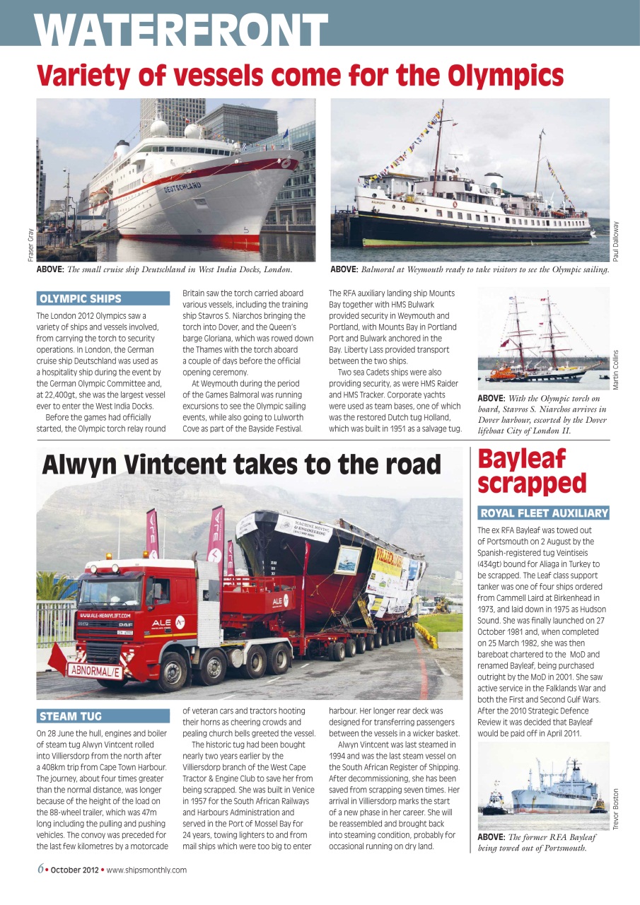 Ships Monthly Preview Pages