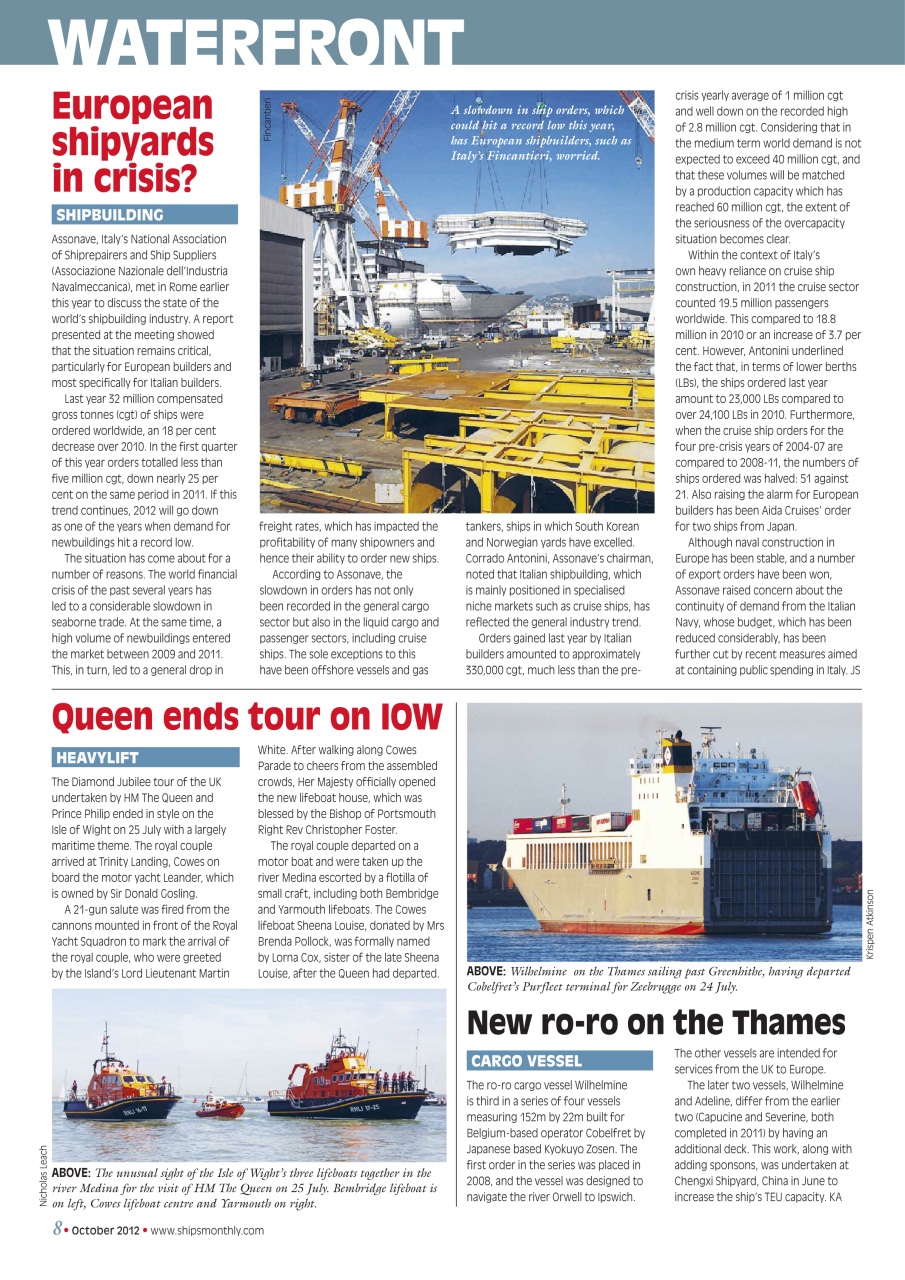 Ships Monthly Preview Pages