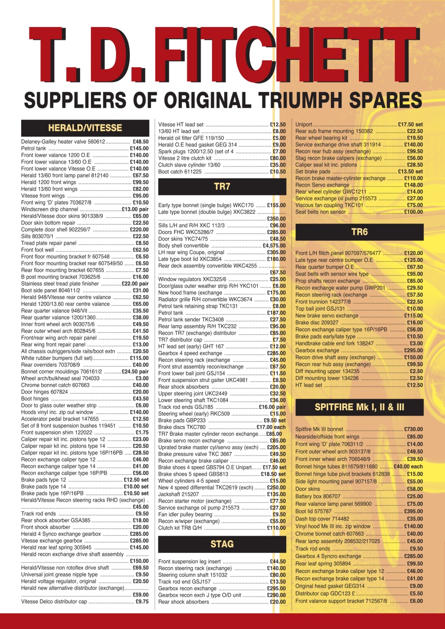 Triumph World Preview Pages