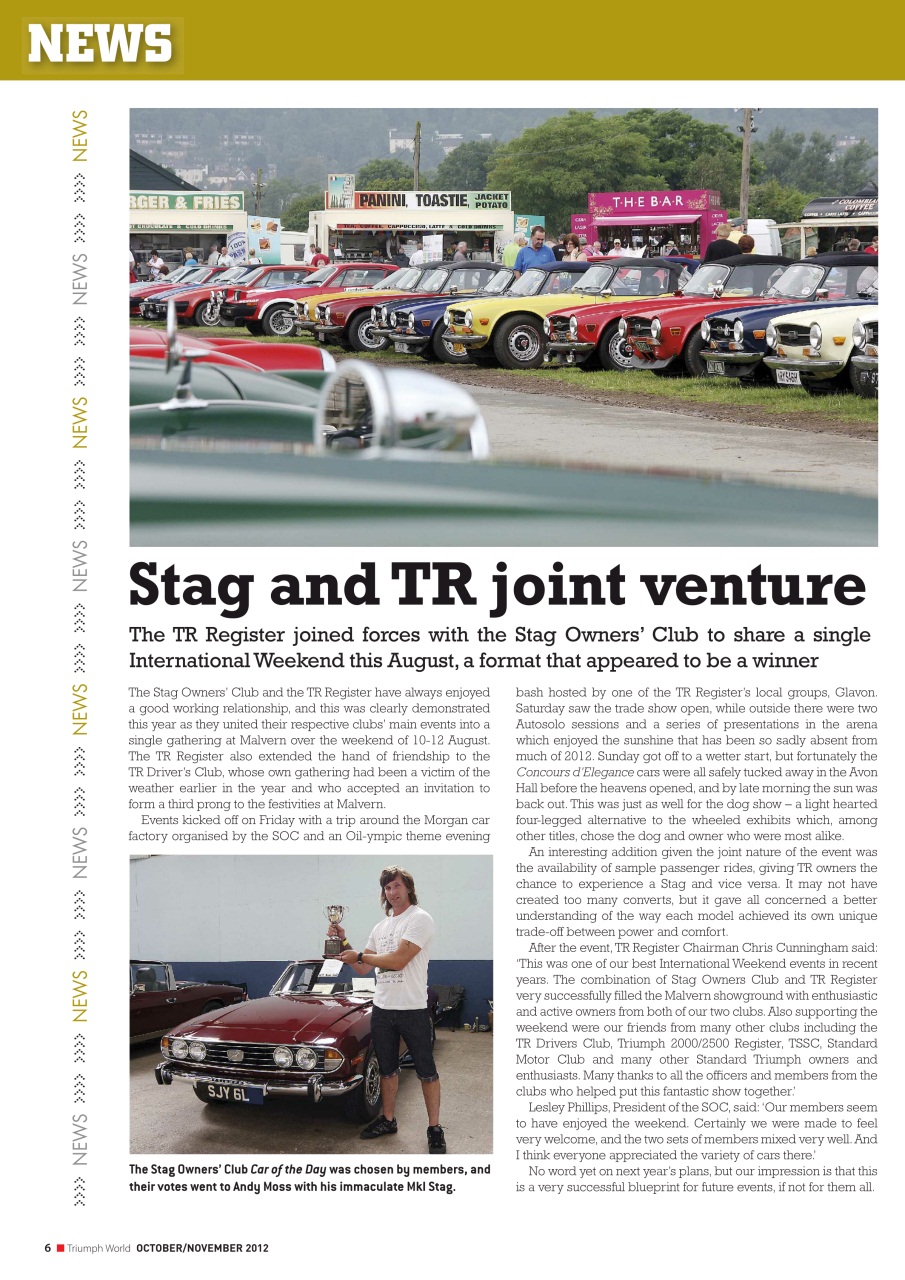 Triumph World Preview Pages