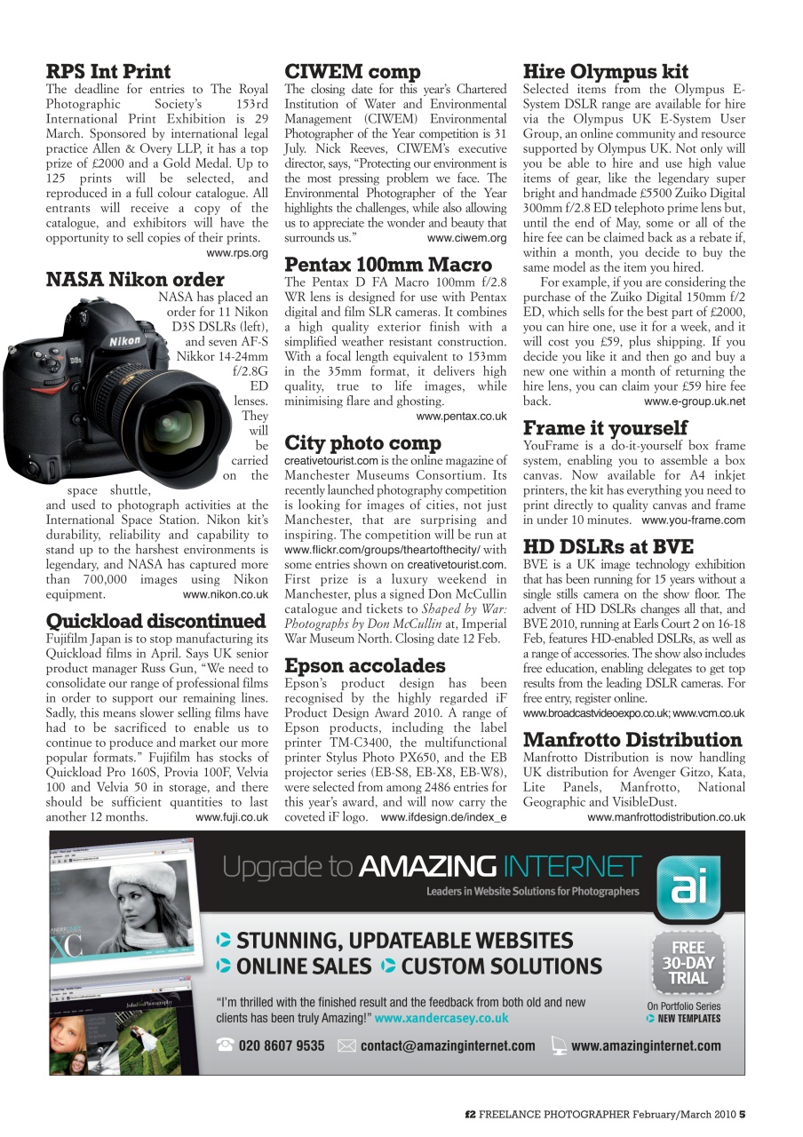 f2 Cameracraft Preview Pages