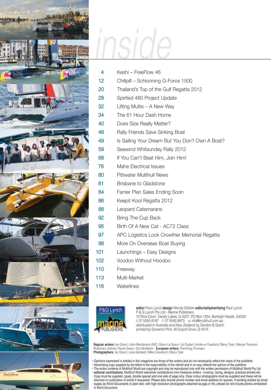 Multihull World Preview Pages
