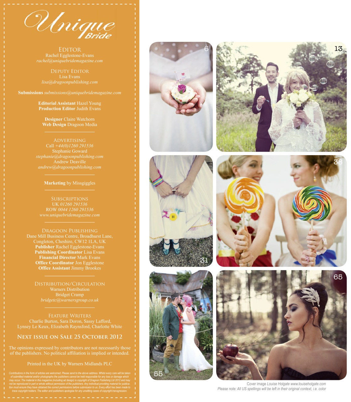 Unique Bride Preview Pages