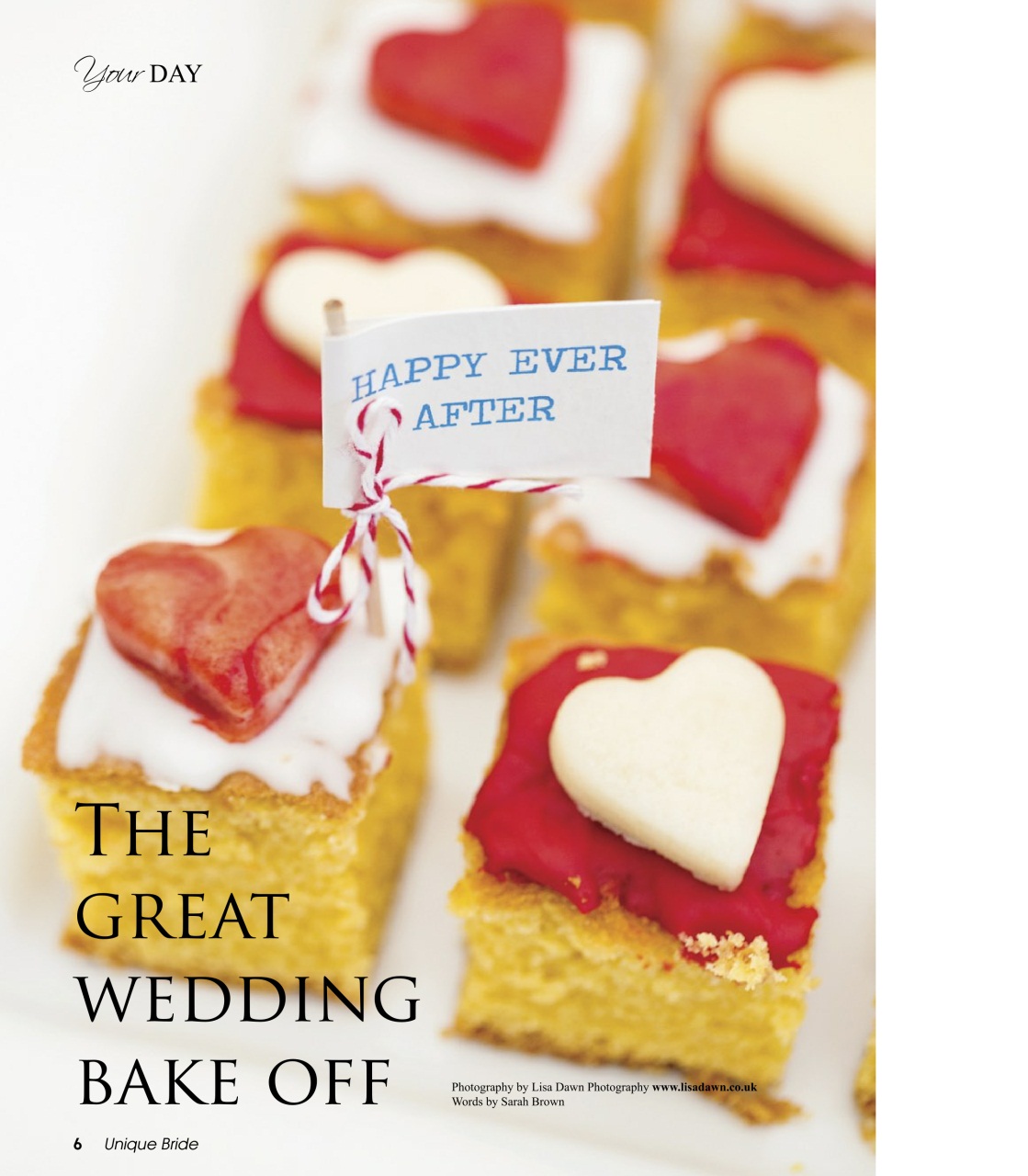 Unique Bride Preview Pages