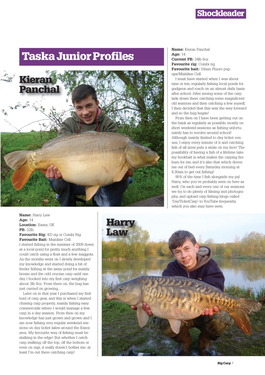 Big Carp Magazine Preview Pages