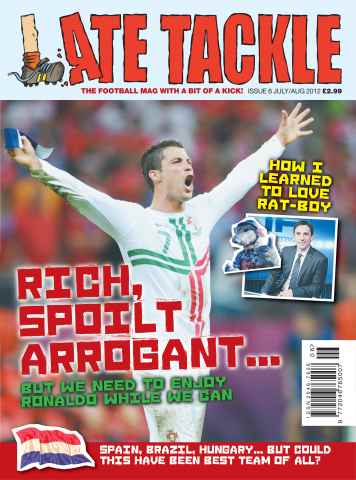 Late Tackle Football Magazine issue July-August 2012
