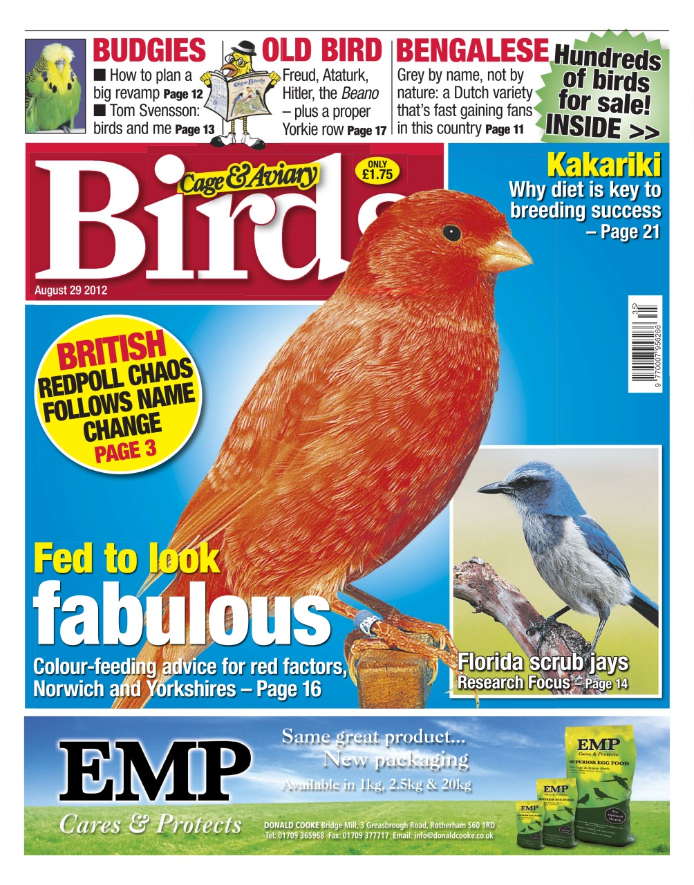 Cage & Aviary Birds Preview Pages