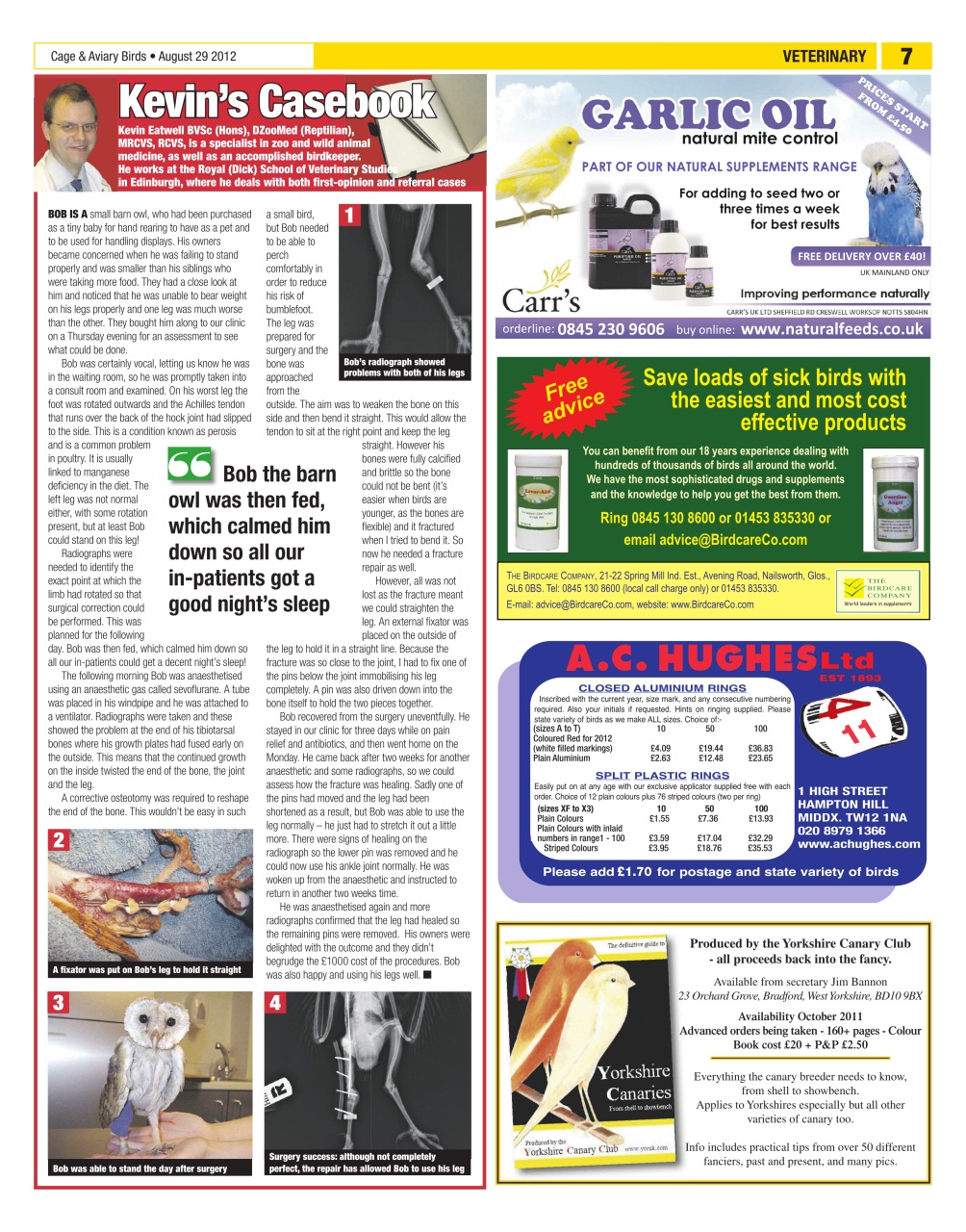 Cage & Aviary Birds Preview Pages