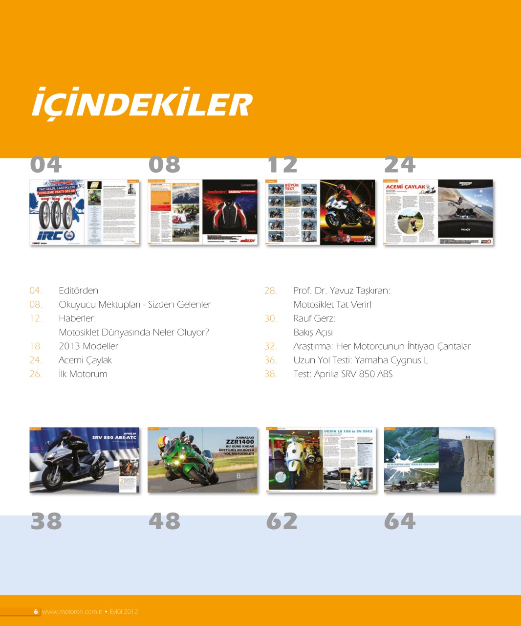 Motoron Preview Pages