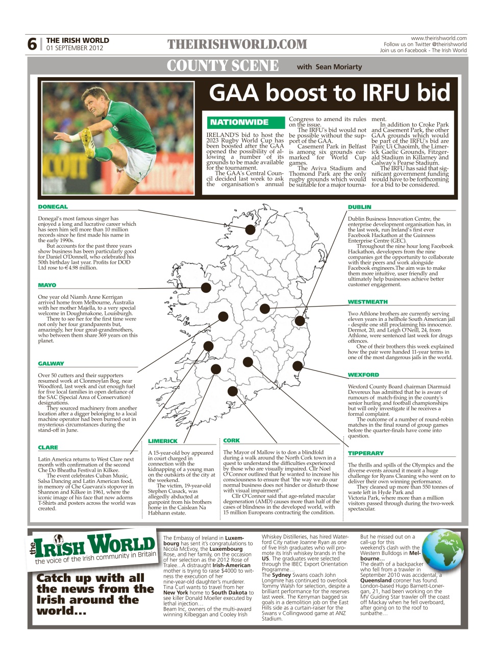 Irish World Preview Pages