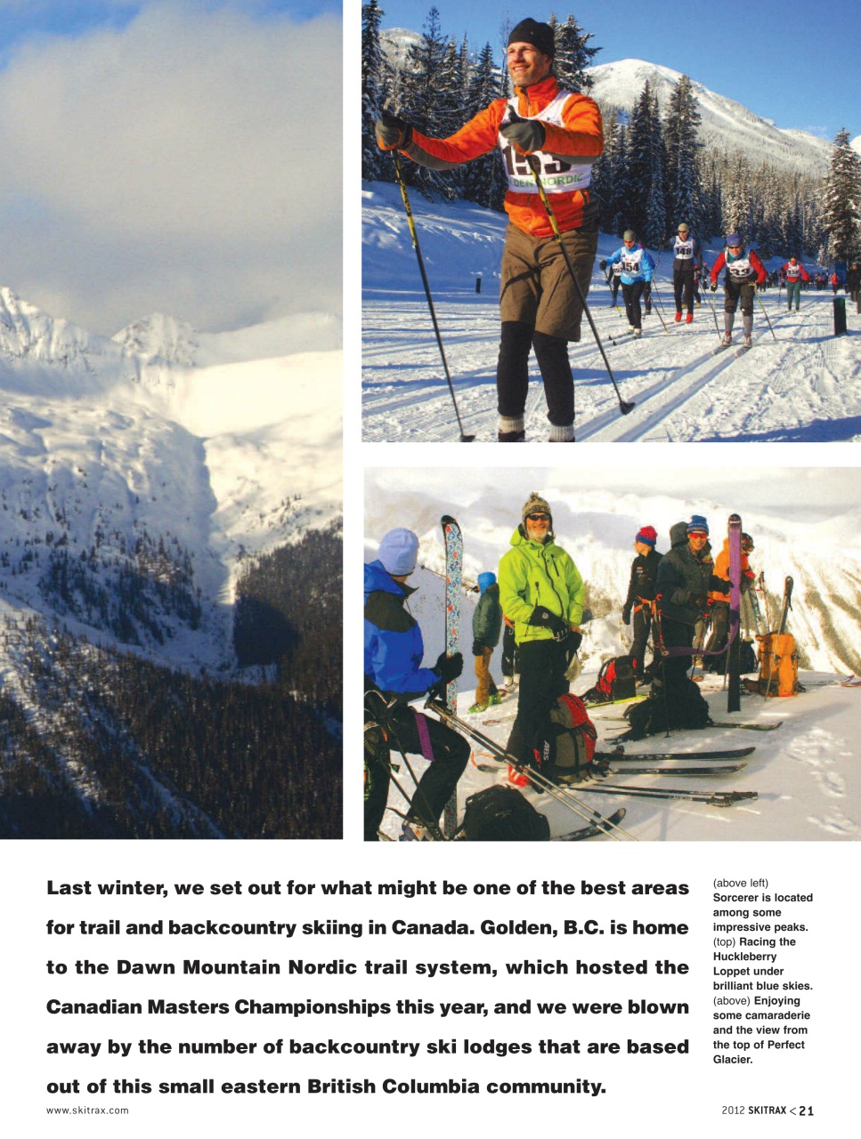 SkiTrax Preview Pages