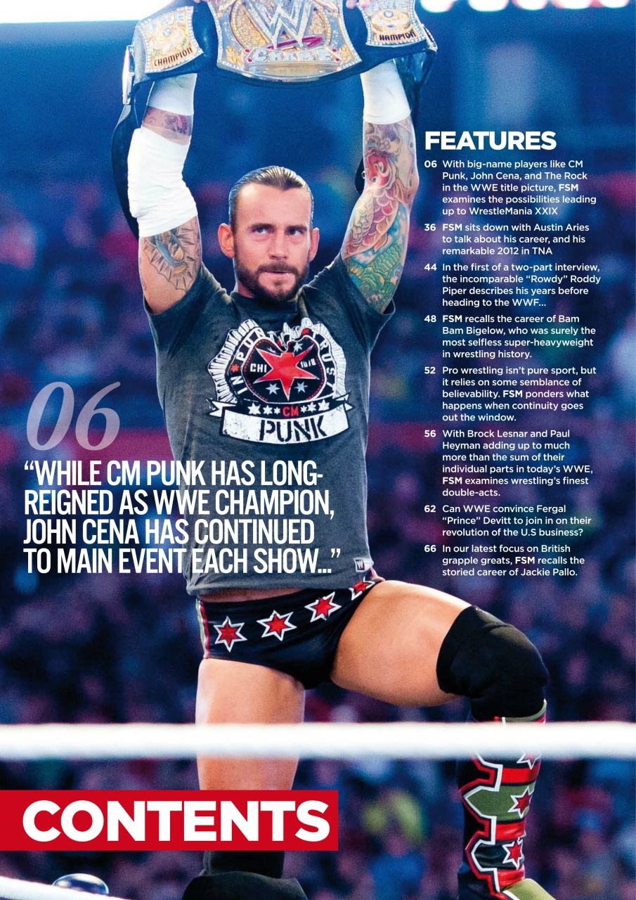 Wrestletalk Magazine Preview Pages