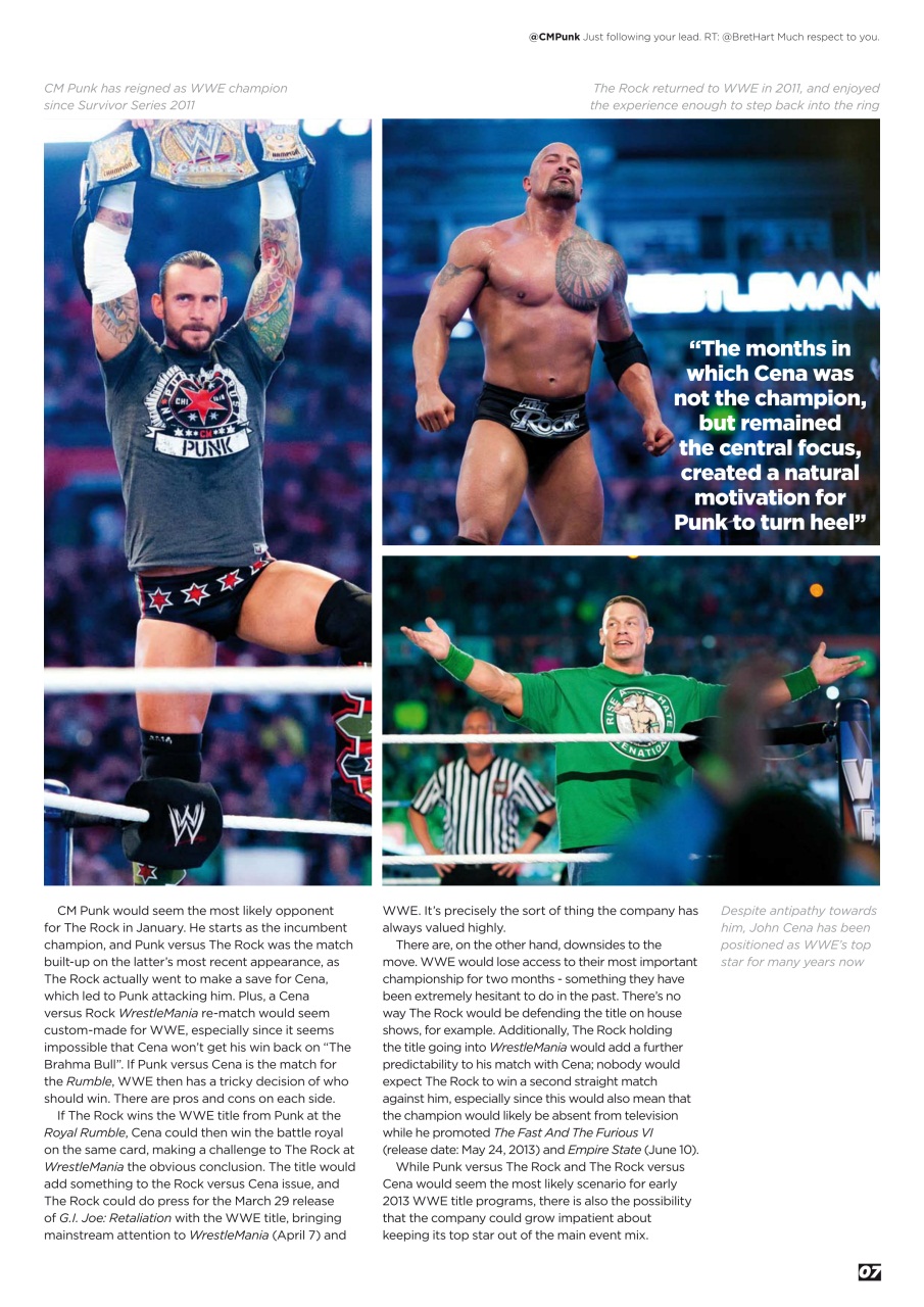 Wrestletalk Magazine Preview Pages
