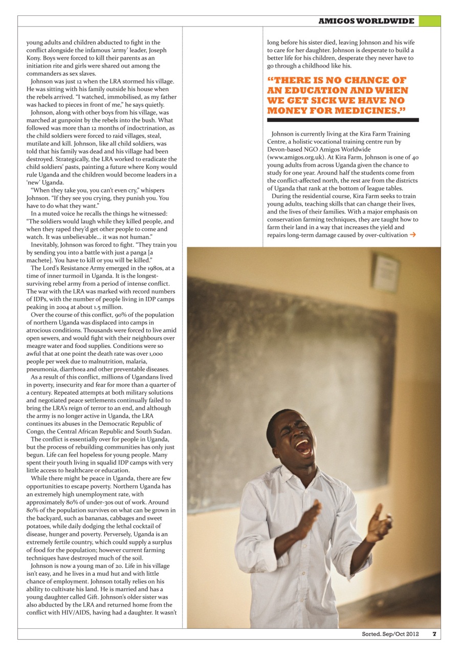 Sorted Magazine – The men's mag with morals Preview Pages