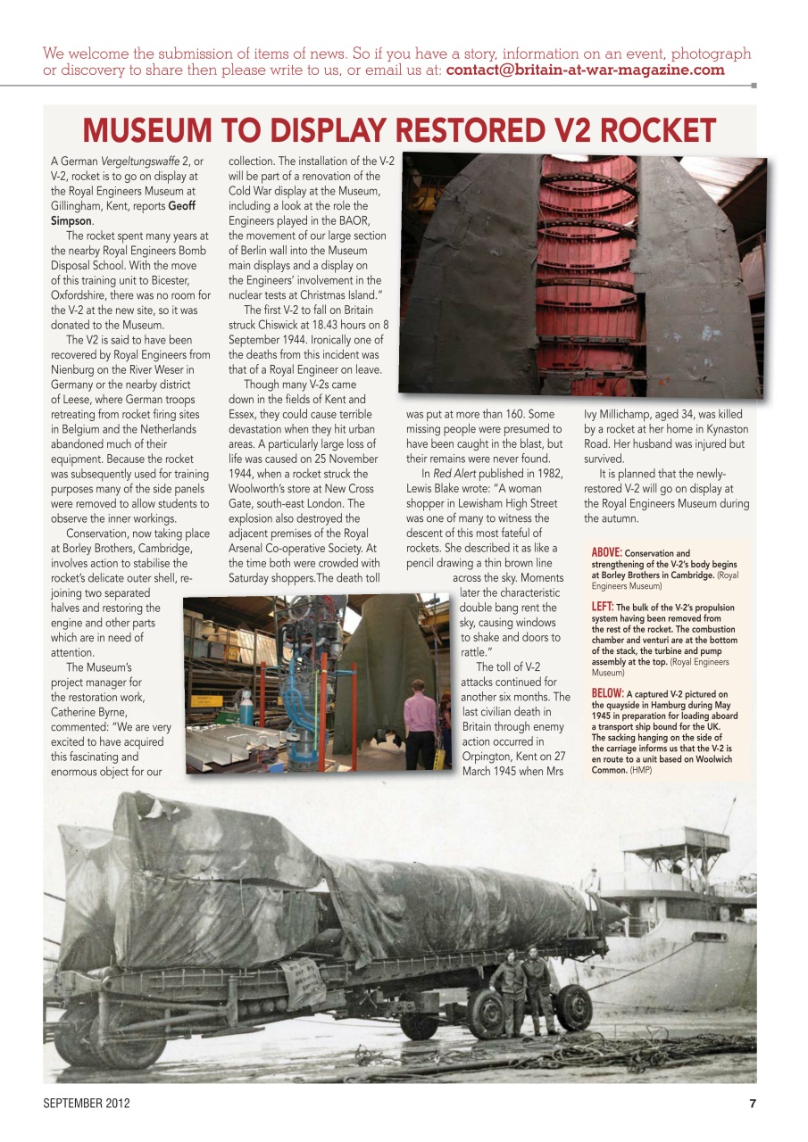 Britain at War Magazine Preview Pages