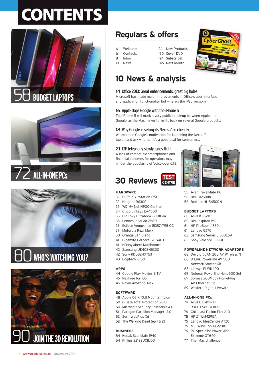 Tech Advisor Preview Pages