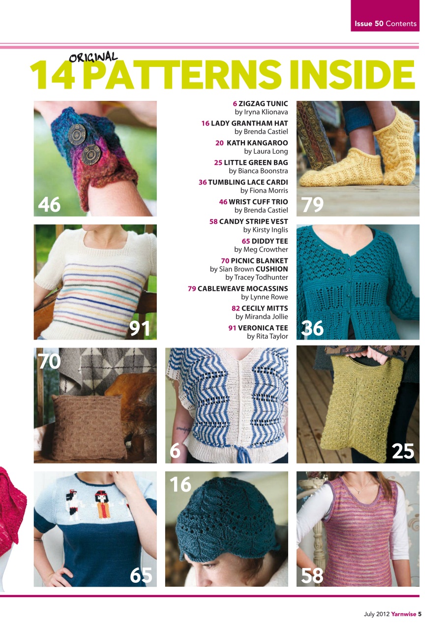 Yarnwise Preview Pages