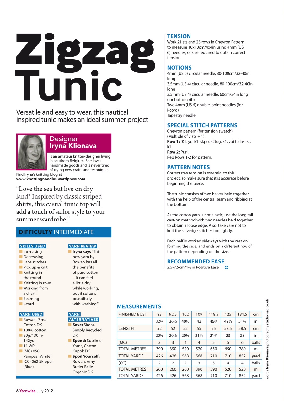 Yarnwise Preview Pages