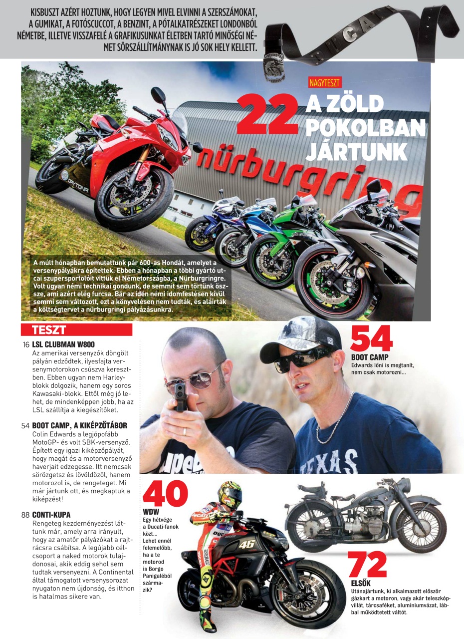 SuperBike Hungary Preview Pages