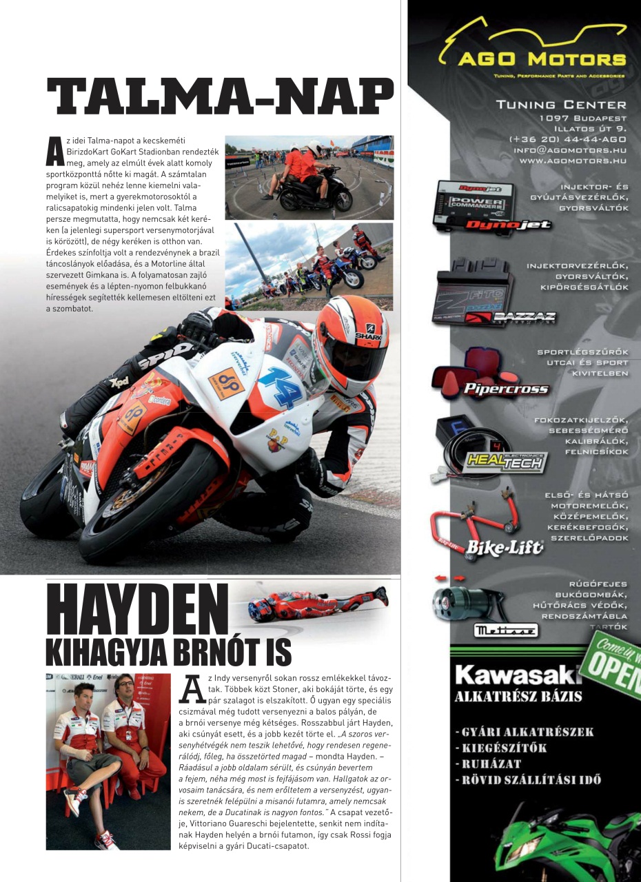 SuperBike Hungary Preview Pages