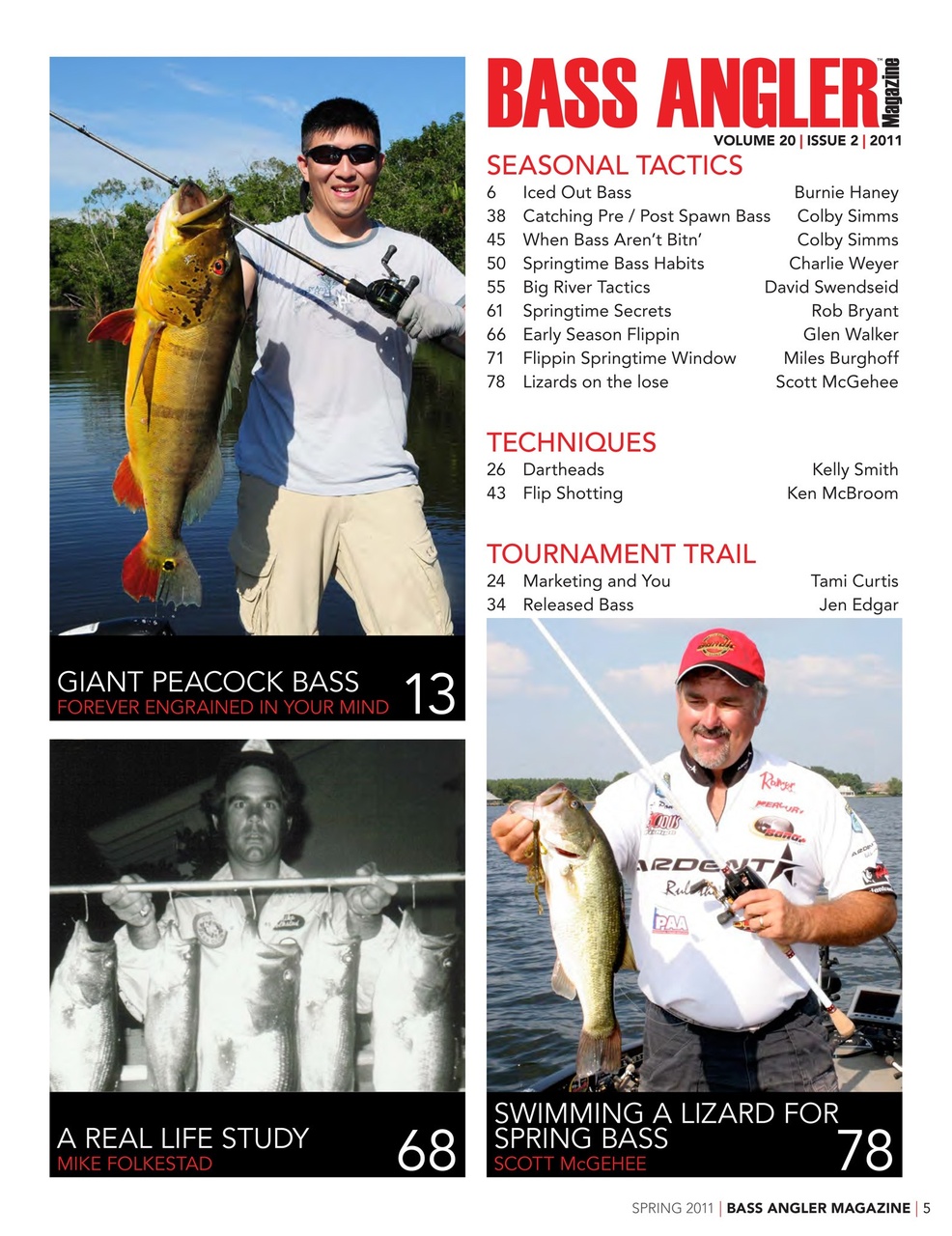 BASS ANGLER MAGAZINE Preview Pages