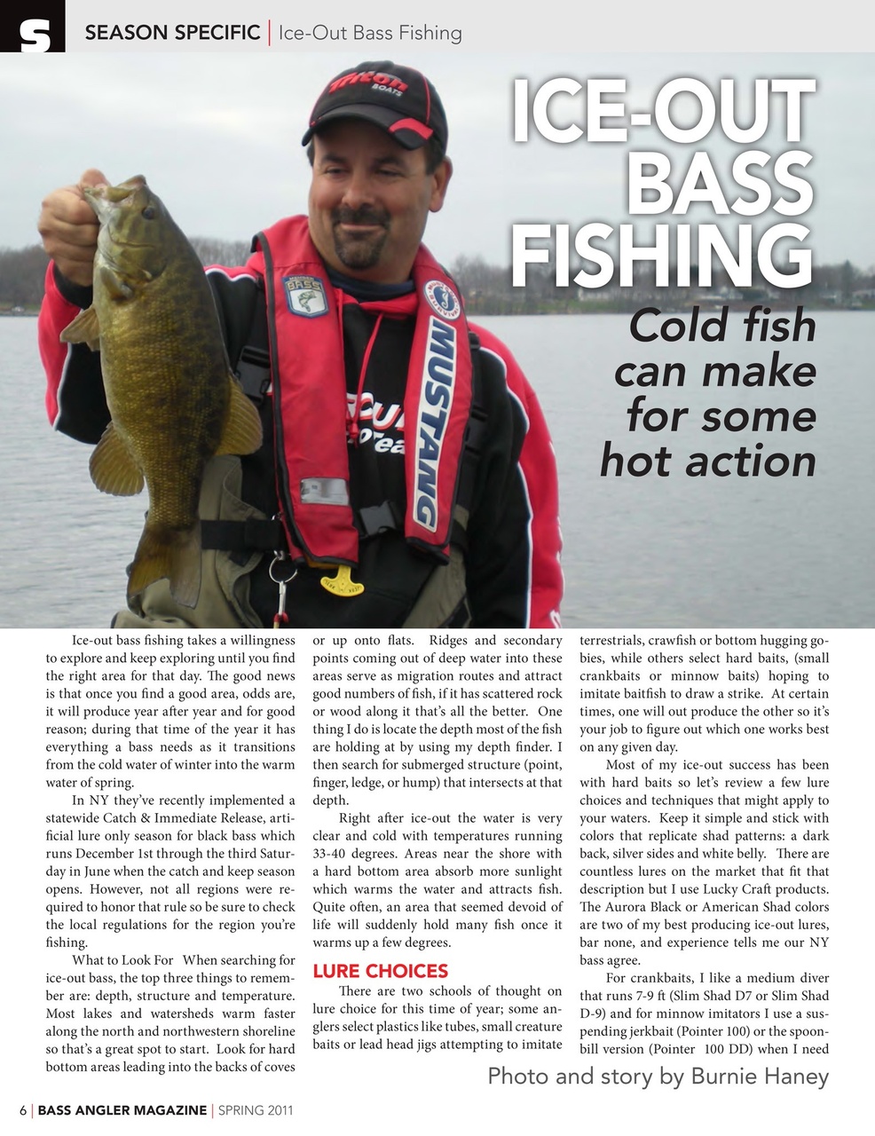 BASS ANGLER MAGAZINE Preview Pages