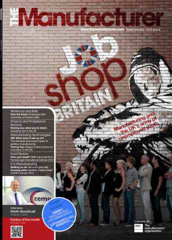 The Manufacturer issue The Manufacturer -September 2012