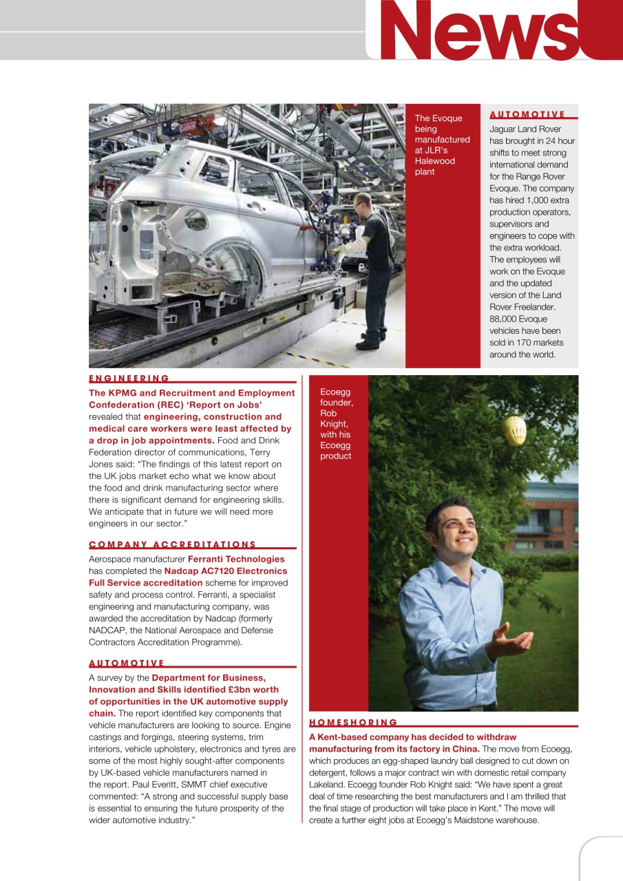 The Manufacturer Preview Pages