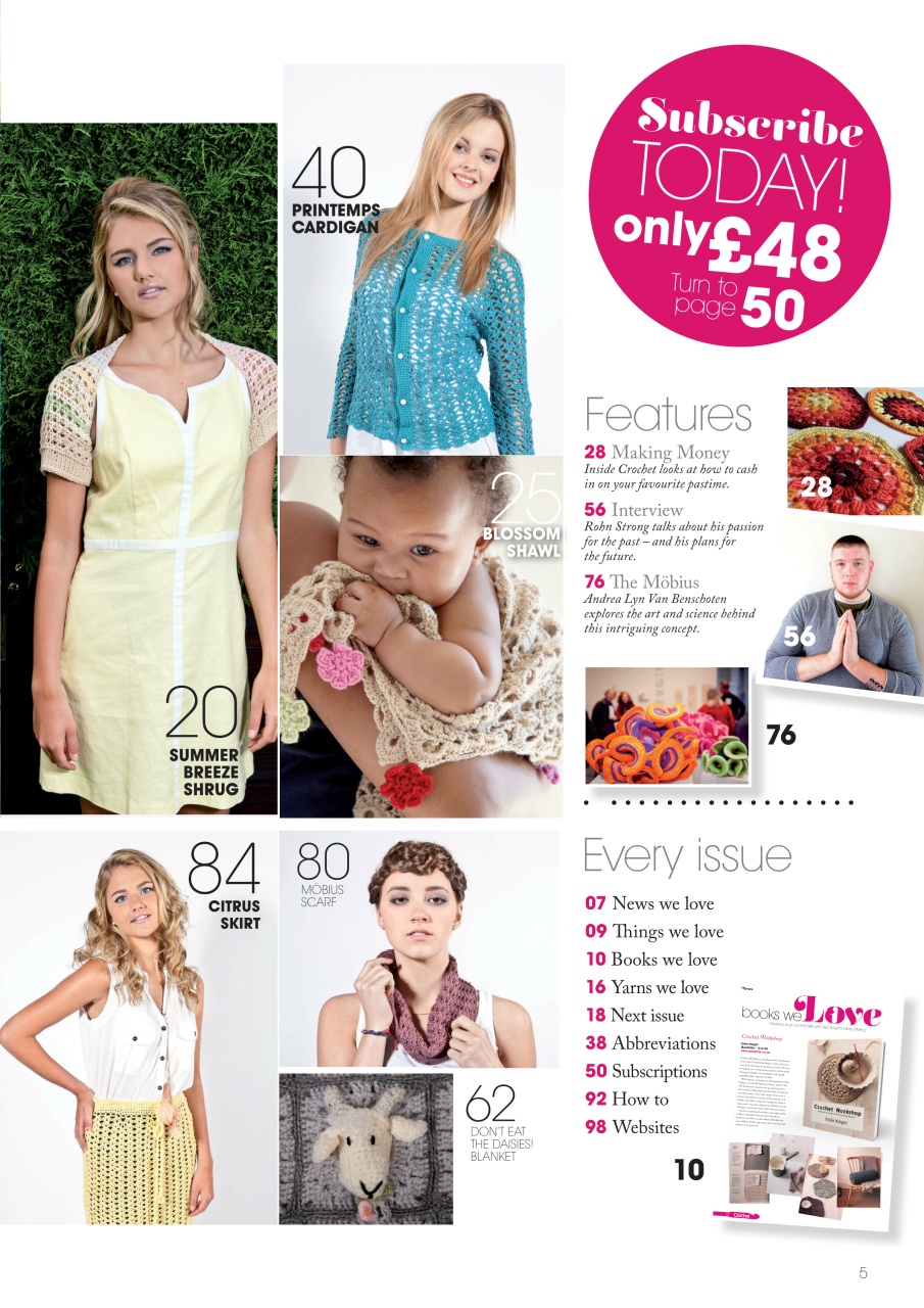 Inside Crochet Preview Pages