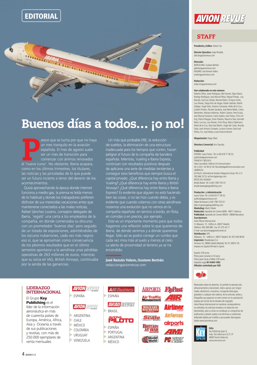 Avion Revue Internacional Preview Pages