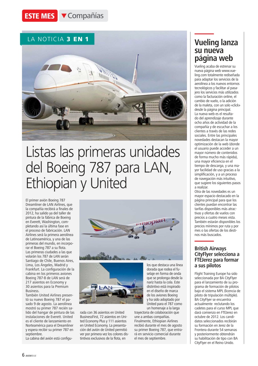 Avion Revue Internacional Preview Pages