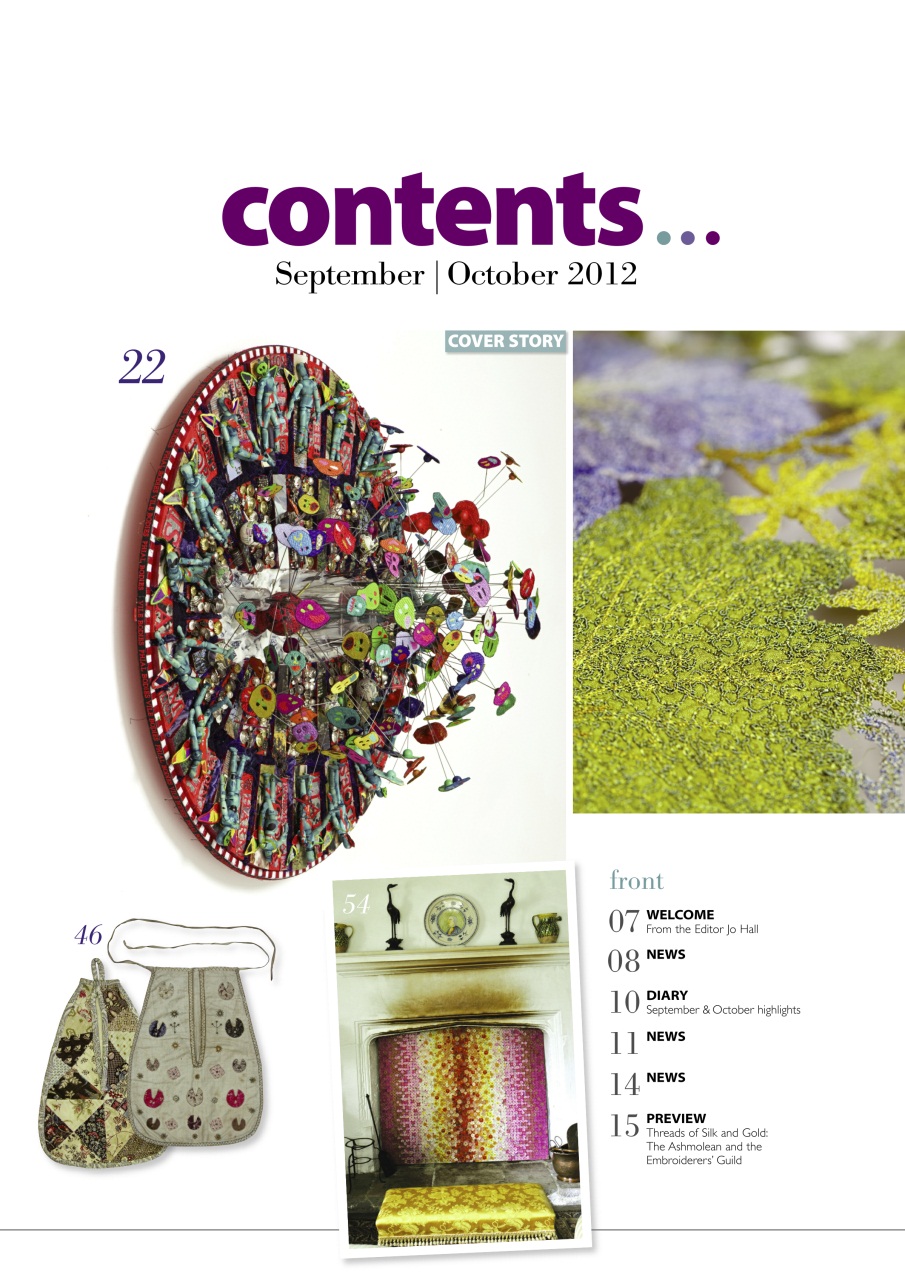 Embroidery Magazine Preview Pages