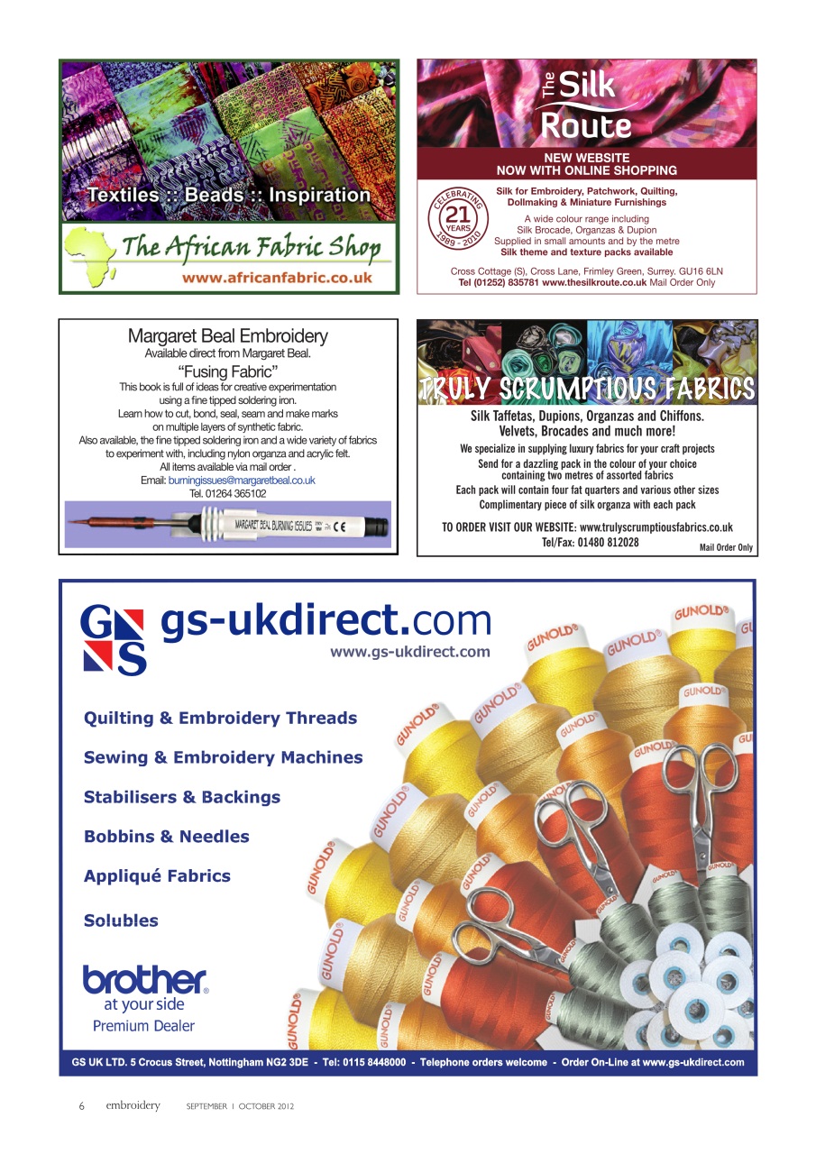 Embroidery Magazine Preview Pages