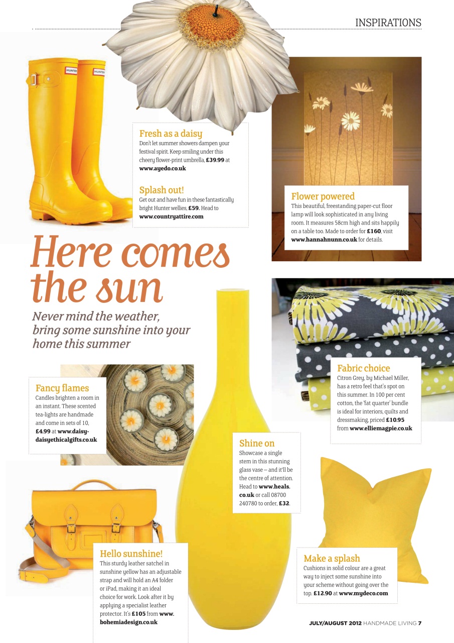 Handmade Living Preview Pages